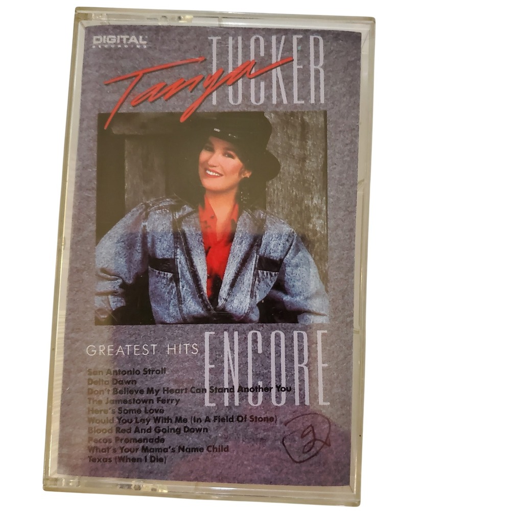 Tanya Tucker Greatest Hits Encore Cassette Tape 1990 Capitol Nashville Country
